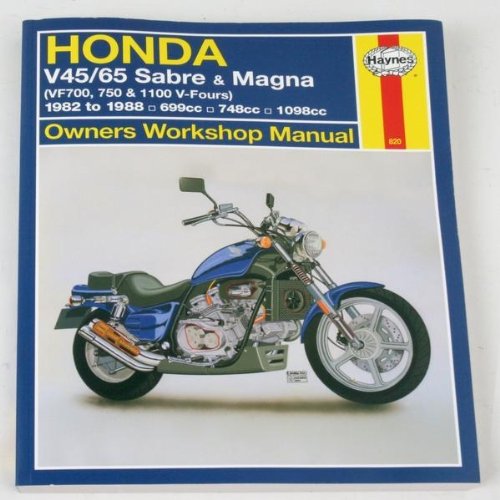 Haynes Repair Manual for Honda VF750 Sabre/Magna V4 82-88