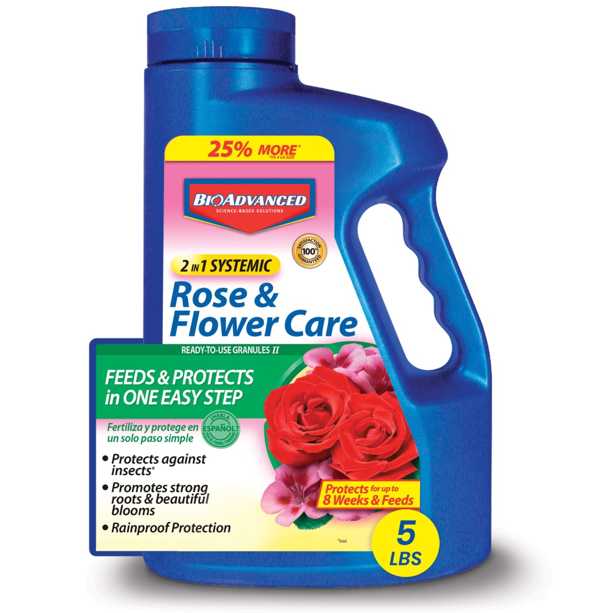 BioAdvanced 2-In-1 Systemic Rose and Flower Care II, Granules, 5 lb | The Storepaperoomates Retail Market - Fast Affordable Shopping