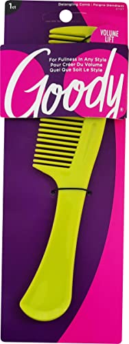 Goody Styling Essentials Detangling Hair Comb – Suitable For All Hair Types – Fine Tooth Comb Detangles Wet or Dry Hair – Hair Accessories for Men, Women, Boys and Girls