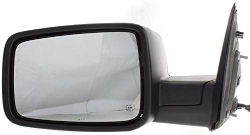 Kool Vue Mirror Driver Side Compatible with 2009-2010 Dodge Ram 1500, 2010 Dodge Ram 2500, 2010 Dodge Ram 3500 & 2011-2012 Ram 1500 Power Glass, Heated, With memory, With Puddle Light – CH1320292