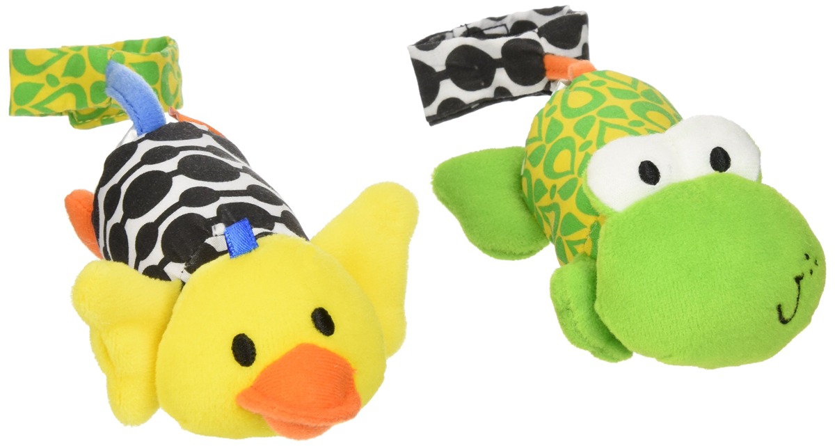 Infantino Tag Along Chimes Frog and Duck | The Storepaperoomates Retail Market - Fast Affordable Shopping