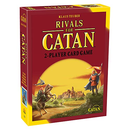 Rivals for Catan Card Game for 2 Players (Base Game) | Card Game for Adults and Family | Strategy Card Game | Adventure Card Game | Ages 10+ | Average Playtime 45 Minutes | Made by Catan Studio