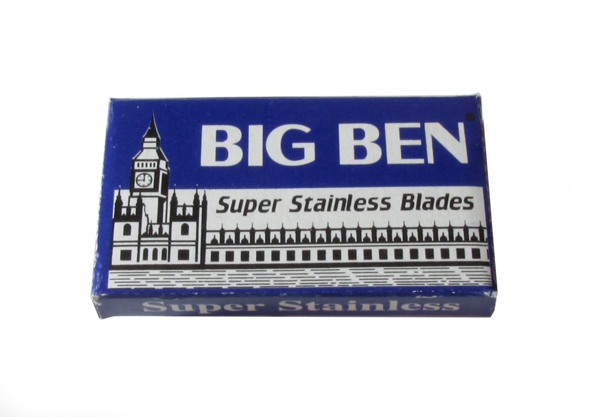 100 BIG BEN Super Stainless double edge razor blades | The Storepaperoomates Retail Market - Fast Affordable Shopping