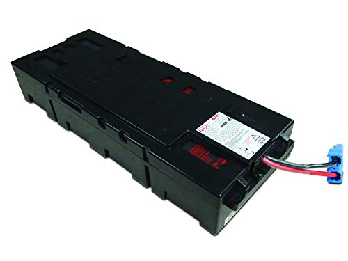 APC UPS Battery Replacement, APCRBC115, for APC Smart-UPS Models SMX1500RM2U, SMX1500RM2UNC, SMX1500RMNCUS, SMX1500RMUS Black