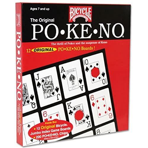 Original Po-Ke-No Red Card Game by Bicycle