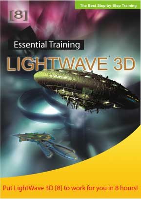 LightWave 3D version 8 Step-by-Step Training CD