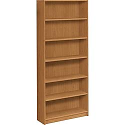 Hon 6-Shelf Bookcase, 36 by 11-1/2 by 84-Inch, Harvest