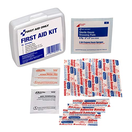 First Aid Only PhysiciansCare by On The Go Kit, White, 13 Piece Set, 1 Count