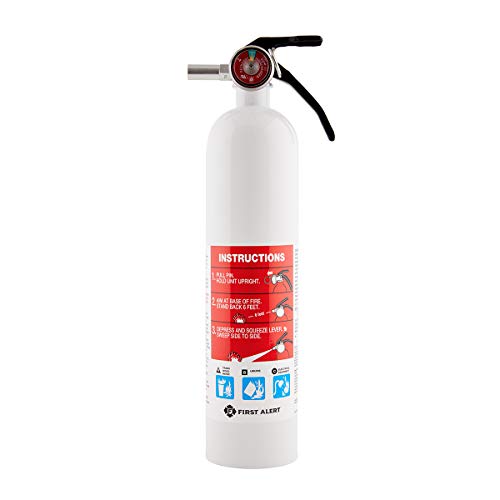 First Alert MARINE1 Fire Extinguisher | Marine Fire Extinguisher, White, FE1A10GR195