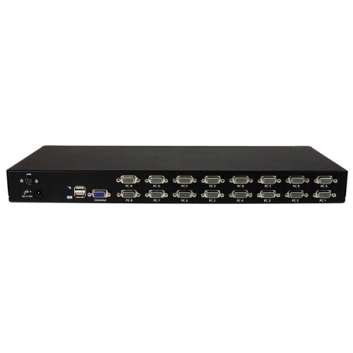 StarTech.com 16 Port Rackmount USB KVM Switch Kit with OSD and Cables – 1U (SV1631DUSBUK) | The Storepaperoomates Retail Market - Fast Affordable Shopping