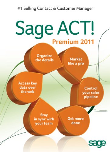 Sage ACT! Premium 2011 Corporate License & 1 Hour Online Training Webinar held weekly