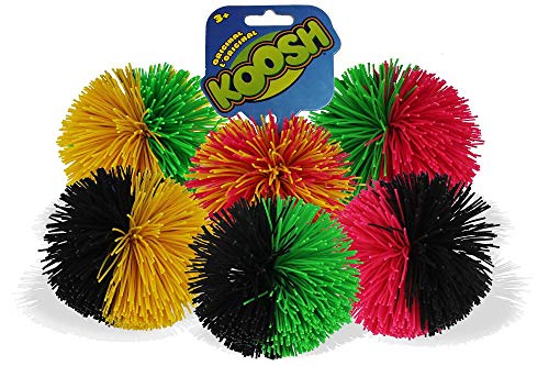 Koosh Ball Soft Active Fun Toy – 1x Random Coloured Koosh Ball