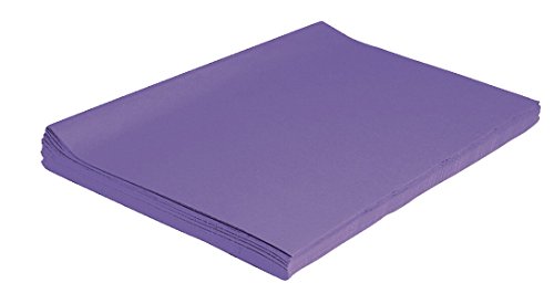 Spectra 0059070 Deluxe Bleeding Tissue Paper, 20″ x 30″ Size, Purple (Pack of 24)