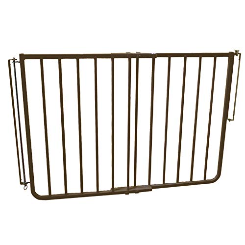 Cardinal Gates Stairway Special Outdoor Pet and Child Safety Gate – Brown
