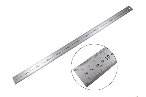 Shinwa H101-E 600 mm Rigid”Zero Glare” Metric Machinist Ruler/Rule Scale .5 mm & mm