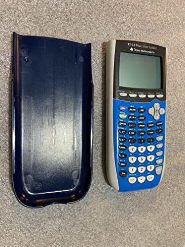 Texas Instruments TI-84 Plus Silver Edition Graphing Calculator – Bright Blue
