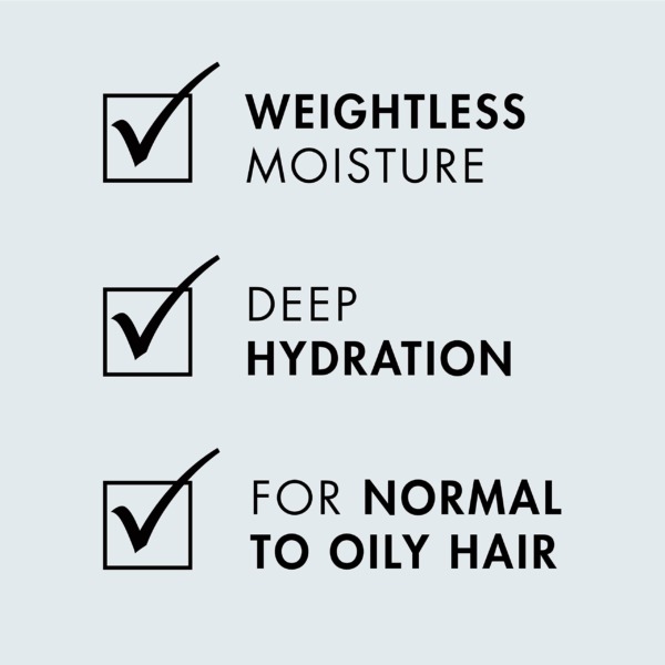 Nexxus Hydra-Light Weightless Moisture Shampoo for Oily Hair Replenishing Silicone free 13.5 oz