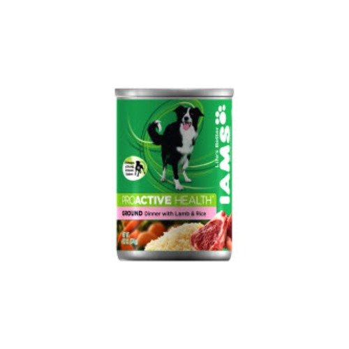 Iams Dog Ground Dinner With Lamb and Rice Canned, 1 Can