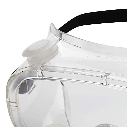 Sellstrom Flexible, Soft, Indirect Vent, Protective Safety Goggle, Clear Body, Uncoated, Clear Lens, Black Adjustable Strap, S81200 | The Storepaperoomates Retail Market - Fast Affordable Shopping