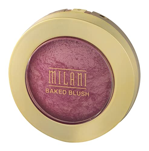 Milani Baked Powder Blush, Dolce Pink [01] 0.12 oz (Pack of 2)