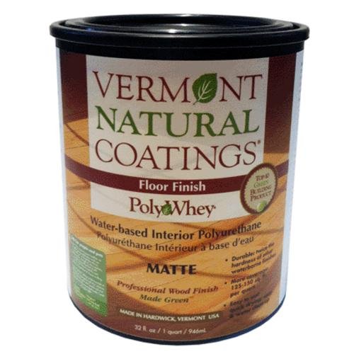 Vermont Natural Coatings PolyWhey FLOOR FINISH – Matte – Quart