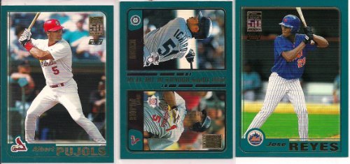 2001 Topps Traded Baseball Complete Set 265 Cards Pujols Rookie