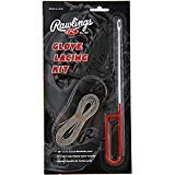Rawlings 6″ Baseball/Softball Glove Lacing Blade and 48″ Black Leather Lace