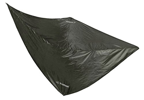 Yukon Outfitters Camping Hiking Outdoor Shelter Walkabout Rainfly Cover Tarp, Black