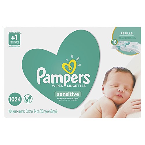 Pampers Wipes 16X Refill, 1024 ct (Old Version)