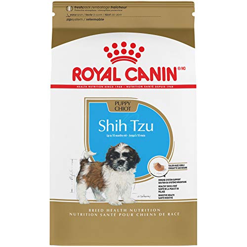 Royal Canin Breed Health Nutrition Shih Tzu Puppy Dry Dog Food, 2.5 lb