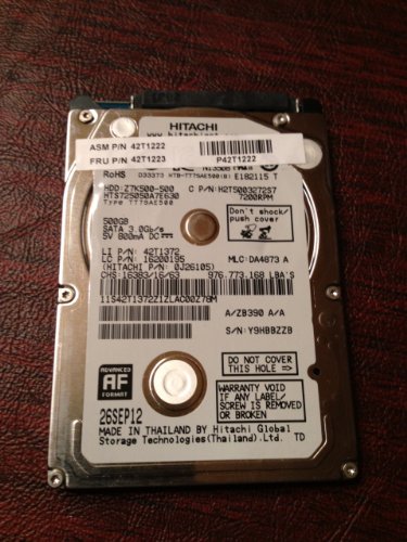 H2T5003272S7 Hitachi 500gb 7200rpm 2.5inch 7mm Sata Hard Drive | The Storepaperoomates Retail Market - Fast Affordable Shopping