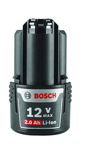 Bosch BAT414 12-Volt Max Lithium-Ion 2.0Ah High Capacity Battery , Black