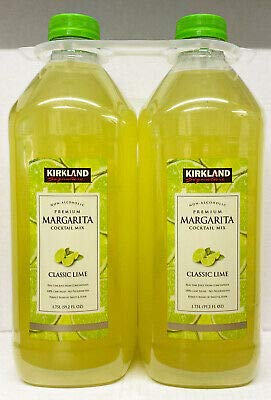 Kirkland Premium Margarita Cocktail Mix, 1.75 L(59.2 fl oz), Pack of 2