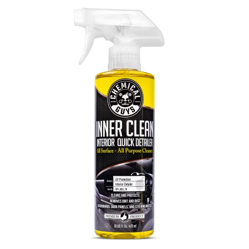 Chemical Guys SPI_663_16 InnerClean Interior Quick Detailer and Protectant (16 oz) , yellow