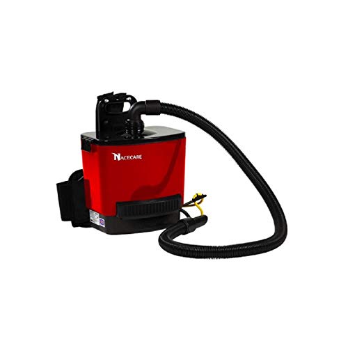 NaceCare – 8026300 RSV130 Back Pack Vacuum, 1.5 Gallon Capacity, 1.6HP, 114 CFM Airflow, 42′ Power Cord Length