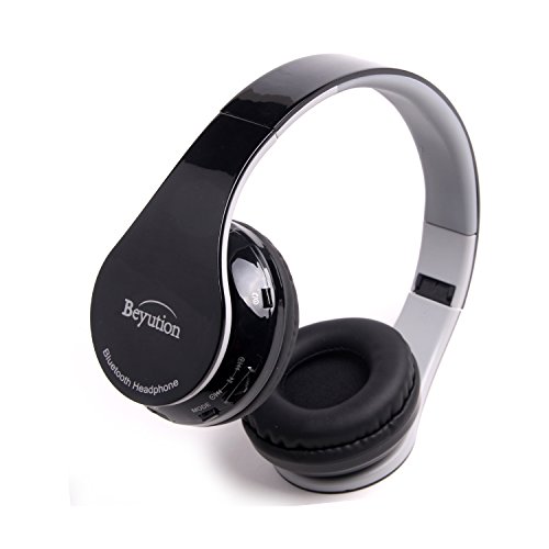 Beyution Smart Stereo Wireless Bluetooth Headphone—for Apple iphone series and all IPAD IPOD series; SAMSUNG GALAXY S4/S3; Nook; Visual Land; Acer; Coby; Ematic; Asus; Hisense; Supersonic; Adesso; Filemate; LG and all portable deive which with bluetooth