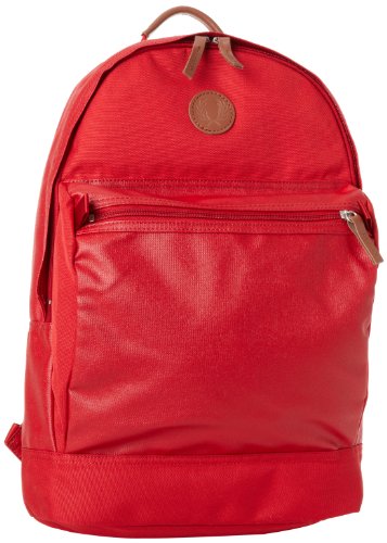 Fred Perry Men’s Coated Rucksack, Blood, One Size