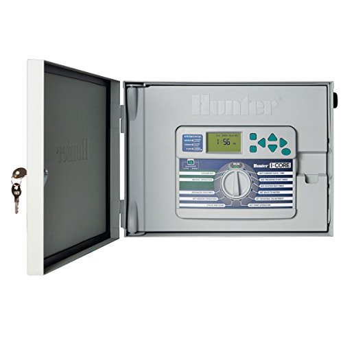 HUNTER Sprinkler IC600M I-Core Dual Controller 48-Station Controller Base IC600M with Metal Cabinet