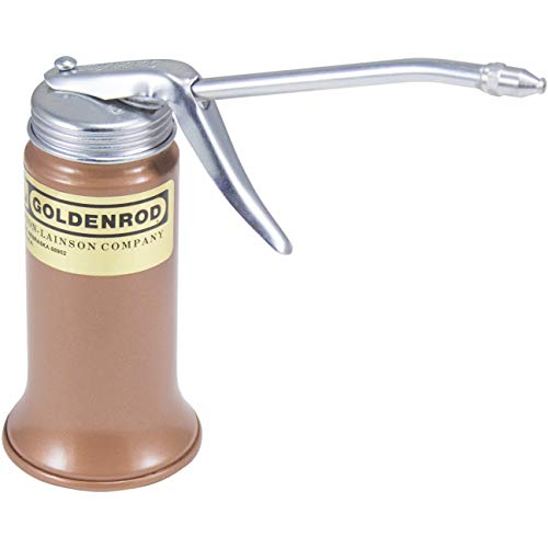 Goldenrod 600 Pistol Pump Oiler with Straight Spout – 6 oz. Capacity