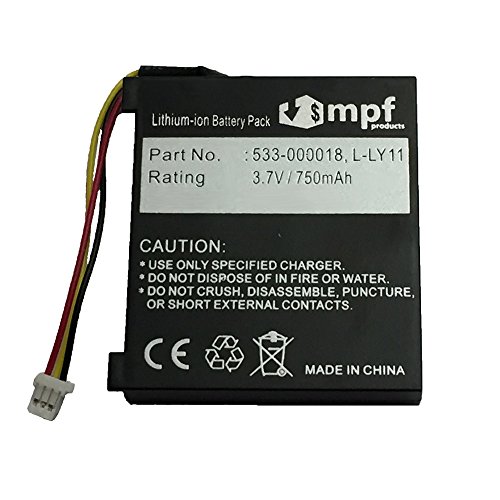 MPF Products 750mAh High Capacity Extended L-LY11 F12440097 553-000018 Battery Replacement Compatible with Logitech G930 Wireless Gaming Headset and MX Revolution Laser Mouse (Older Generation)