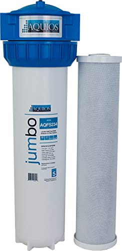 Aquios® AQFS234 Jumbo Salt Free Full House Water Softener and Filter System – New Model