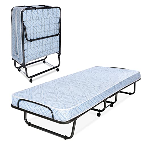 Milliard Lightweight Folding Cot with Mattress 31″x75″ (not Intended for Heavy Duty use)