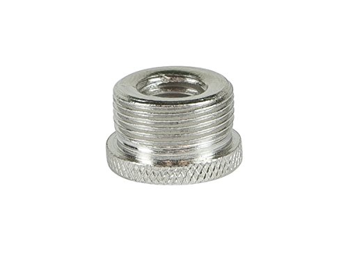 Monoprice 602000 Screw Thread Adapter for Microphone Stand (5/8 Male to 3/8 Female), Silver | The Storepaperoomates Retail Market - Fast Affordable Shopping