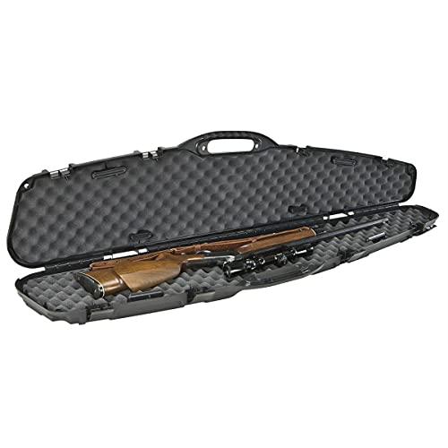 Plano “Pro-Max Scoped Rifle Hard Case, 53.63″” L x 13″” W x 3.75″” H, Black