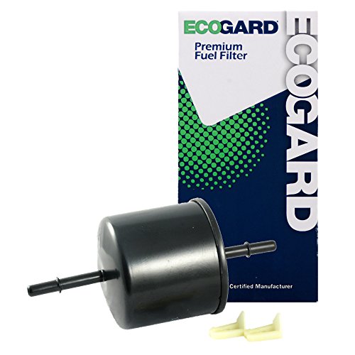ECOGARD XF64711 Premium Fuel Filter Fits Ford F-150 4.6L 1997-1998, F-150 5.0L 1992-1996, F-250 Super Duty 5.4L 1999-2004, Explorer 4.0L 1991-1998, F-150 4.9L 1992-1996, Ranger 2.3L 1995-1997