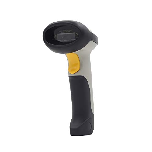 TEEMI Bluetooth Barcode Scanner 1d Laser Handheld Automatic Bar Code Reader for iPhone iPad Android Tablet PC, Mac OS X, Android, Windows 10 and iOS 16 (No Stand)