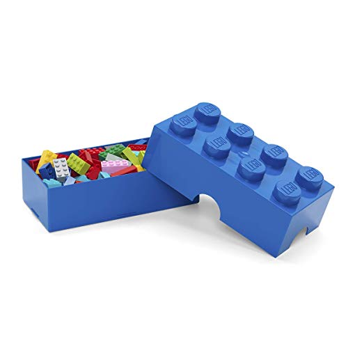 Room Copenhagen Lego Lunch Box, Bright Blue | The Storepaperoomates Retail Market - Fast Affordable Shopping