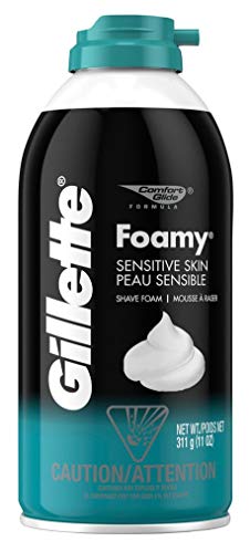 Gillette Foamy Shave Foam Sensitive 11 Ounce (325ml) (2 Pack) | The Storepaperoomates Retail Market - Fast Affordable Shopping