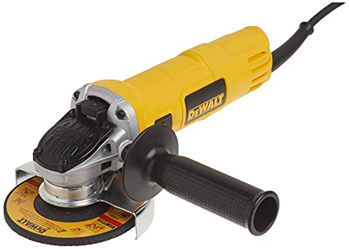 DEWALT Angle Grinder, One-Touch Guard, 4-1/2 -Inch (DWE4011), Yellow, Small