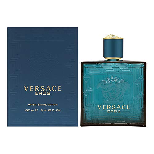 VERSACE Eros After Shave Lotion, 3.4 Fluid Ounce